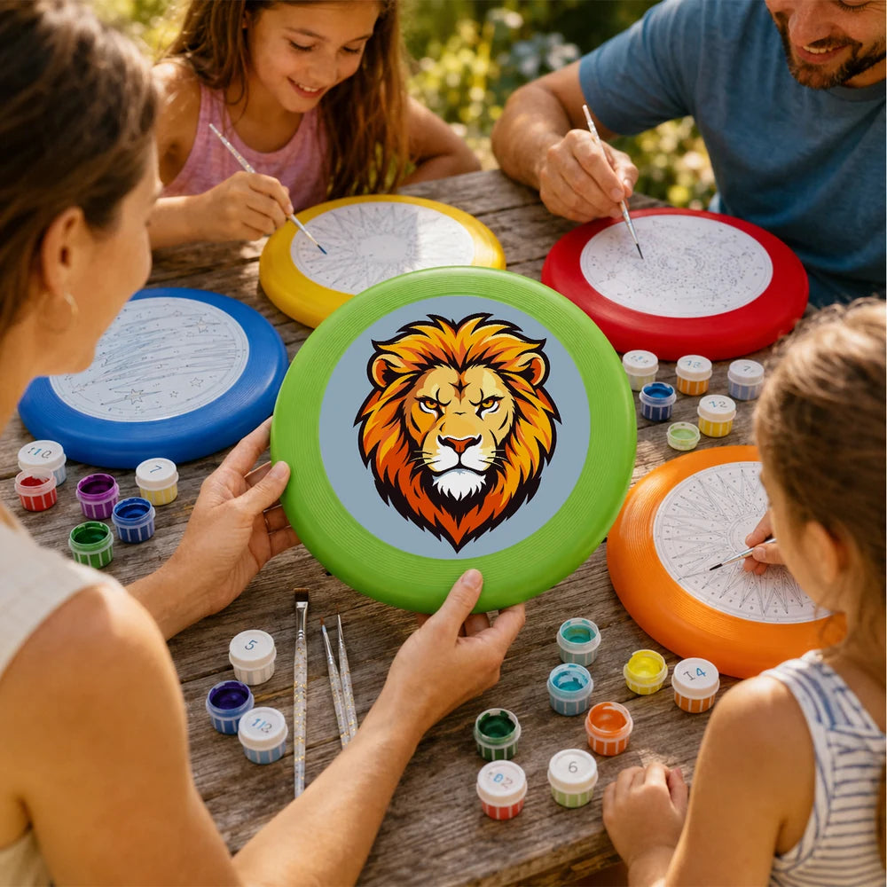 Paint by Numbers - Frisbee | Golden Lion Head