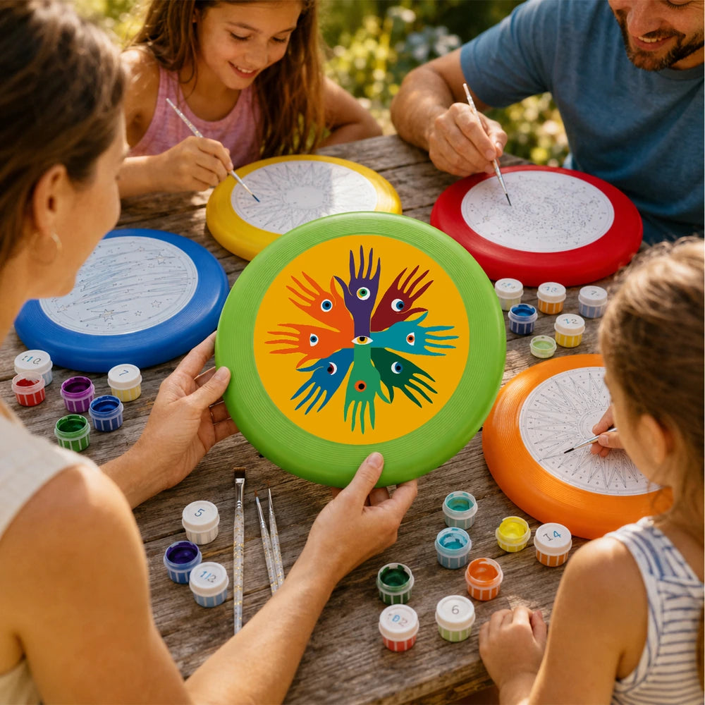 
Paint by Numbers - Frisbee | Hands and Eyes