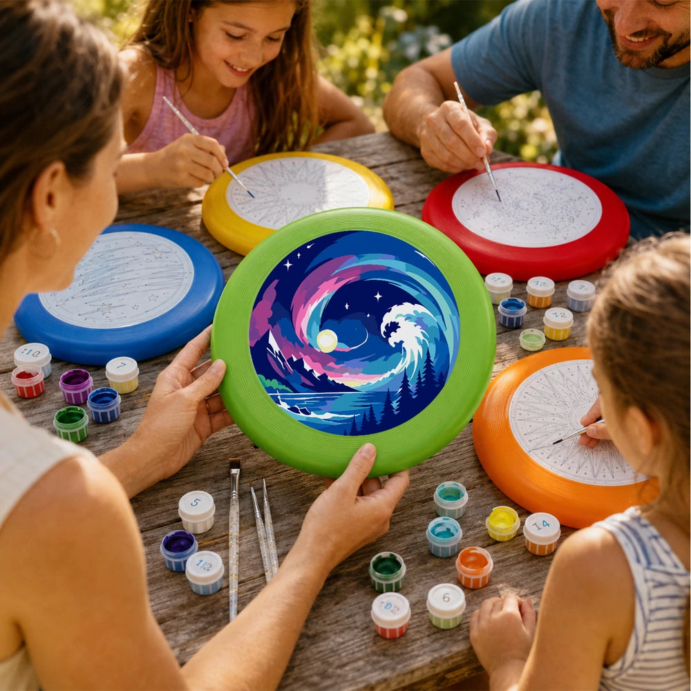 
Paint by Numbers - Frisbee | Moonlit Wave