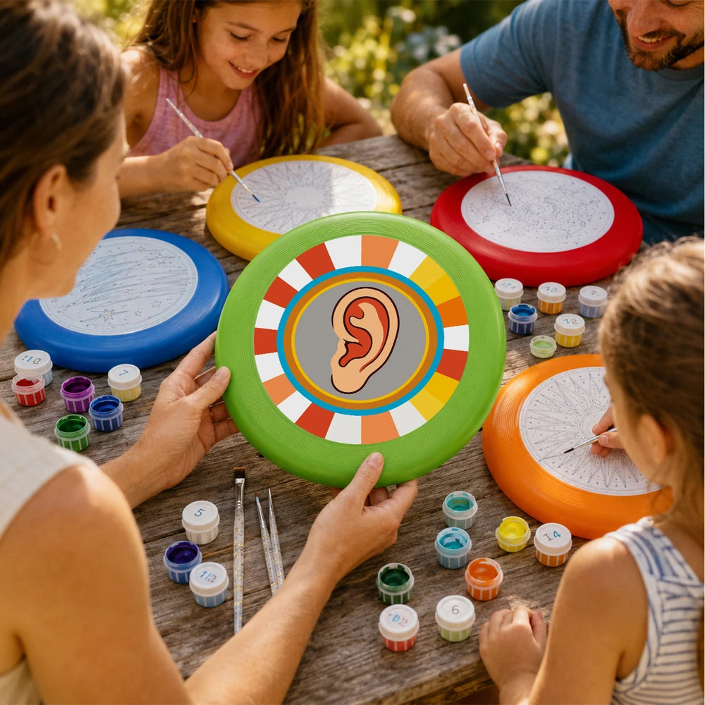 
Paint by Numbers - Frisbee | Pop Art Ear