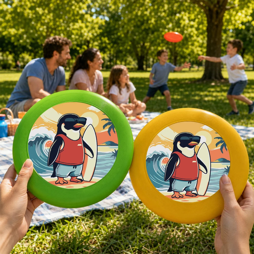 Paint by Numbers - Frisbee | Surfing Penguin