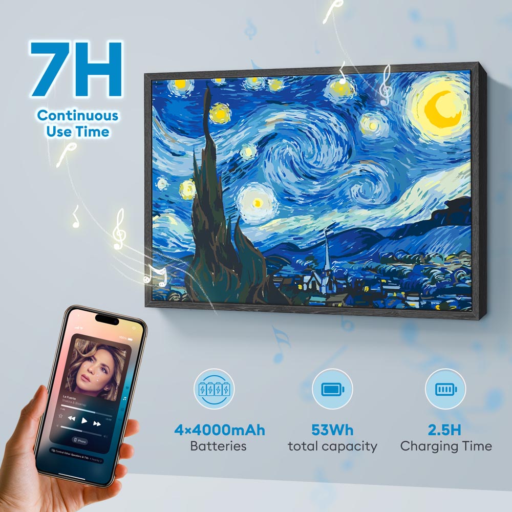 
Paint by Numbers with Bluetooth Speaker – Create Art That Looks & Sounds Incredible