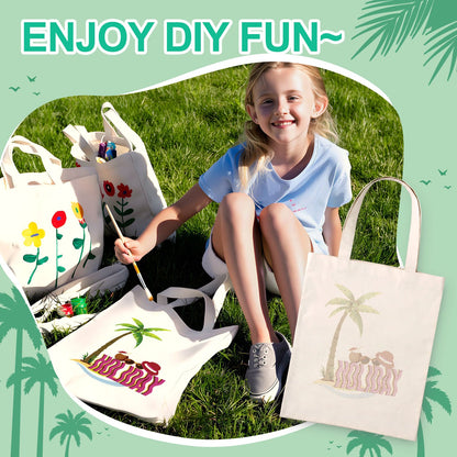 Paint by Numbers – DIY Totebag | Holiday Vibes