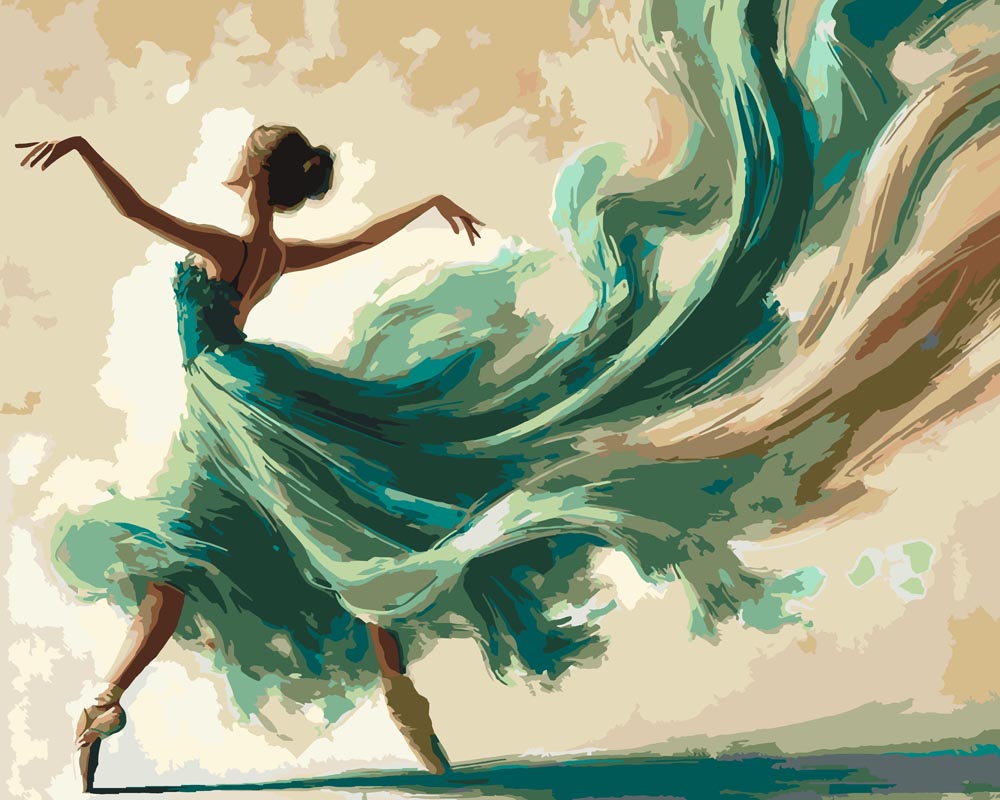
Paint By Numbers - Ballerina Standing