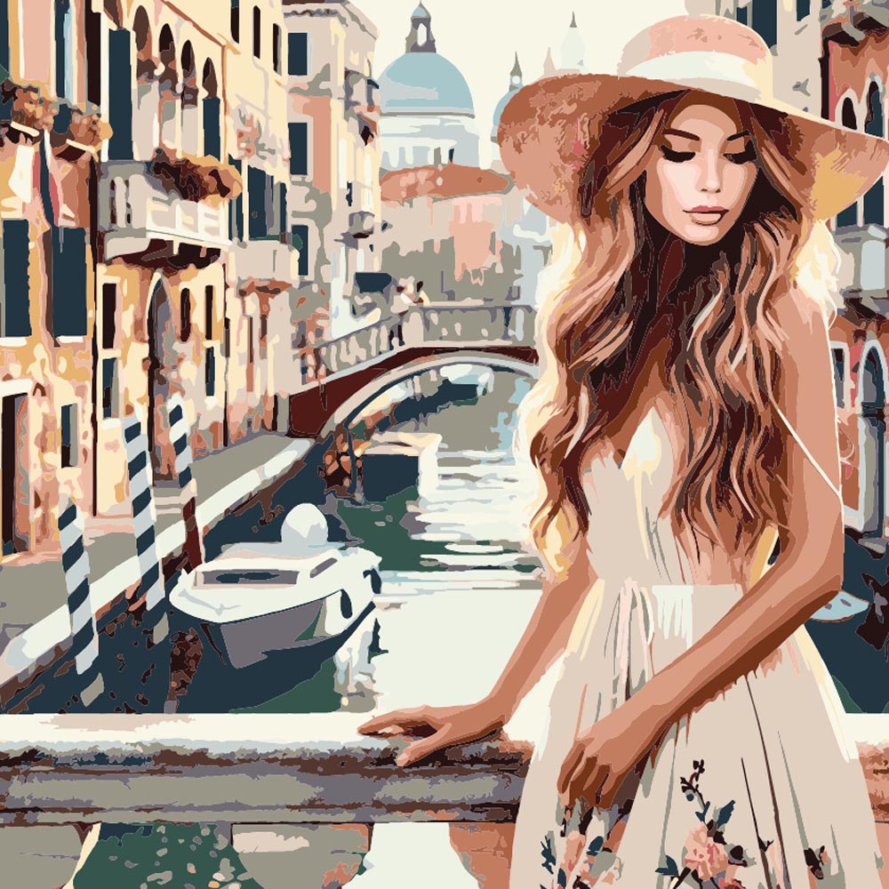 
Paint by Numbers - Woman in Venice