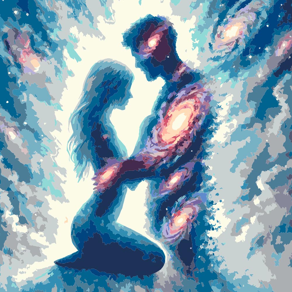 
Paint by Numbers - Cosmic Couple