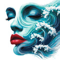 Paint by Numbers - Wave Face Portrait