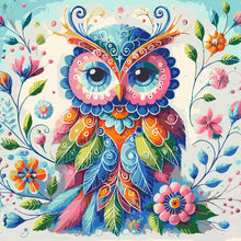 Load image into Gallery viewer, Paint by Numbers - Colorful Owl
