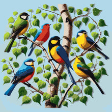 Load image into Gallery viewer, Paint By Numbers - Birds Sittin
