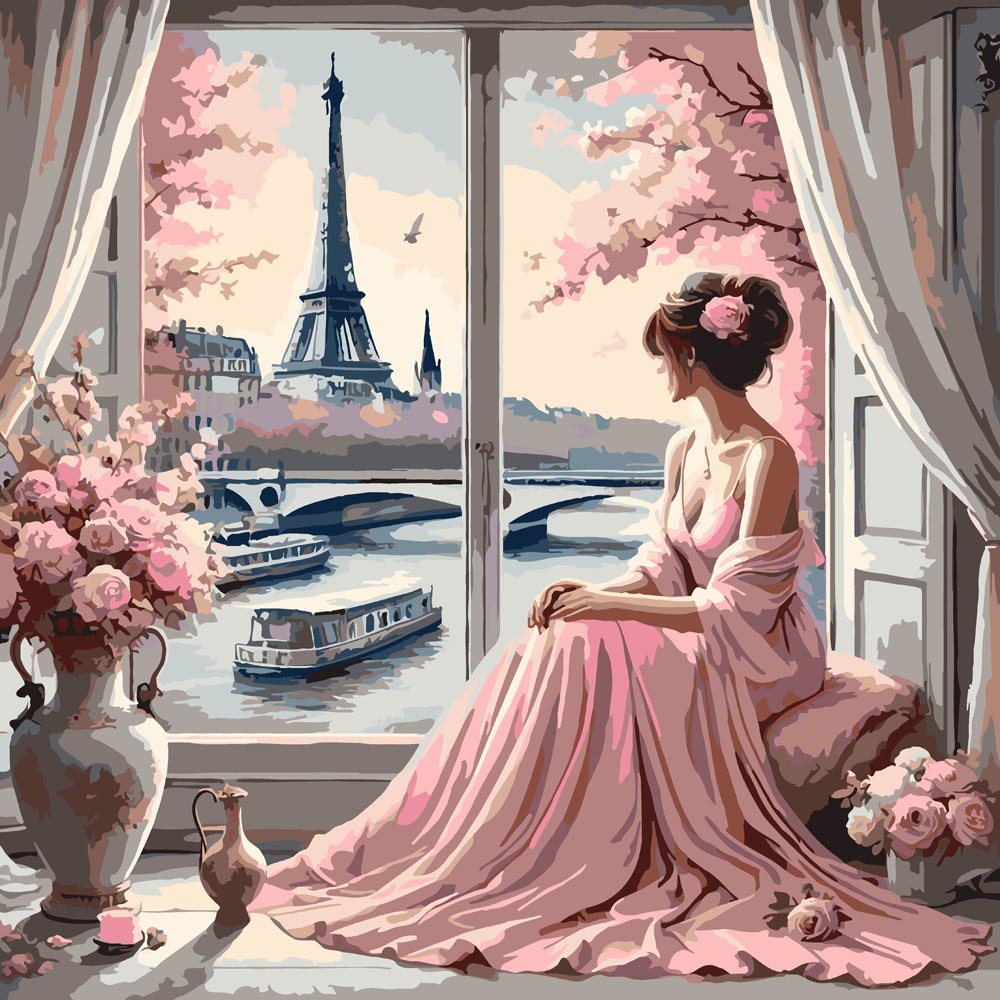 
Paint By Numbers - Romantic Woman