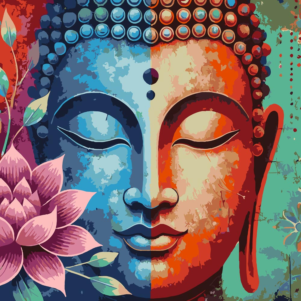 
Paint By Numbers - Buddha Face