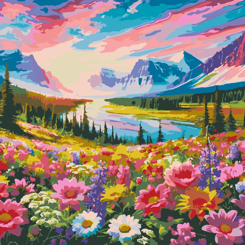 
Paint By Numbers - Beautiful Landscape