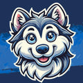 Paint by Numbers - Husky Face