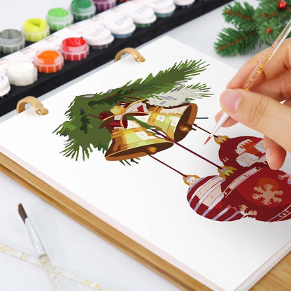Paint by Numbers - 2026 Desk Calendar - Christmas Joy