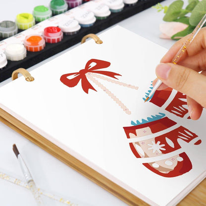 Paint by Numbers - 2026 Desk Calendar - Christmas Cheer