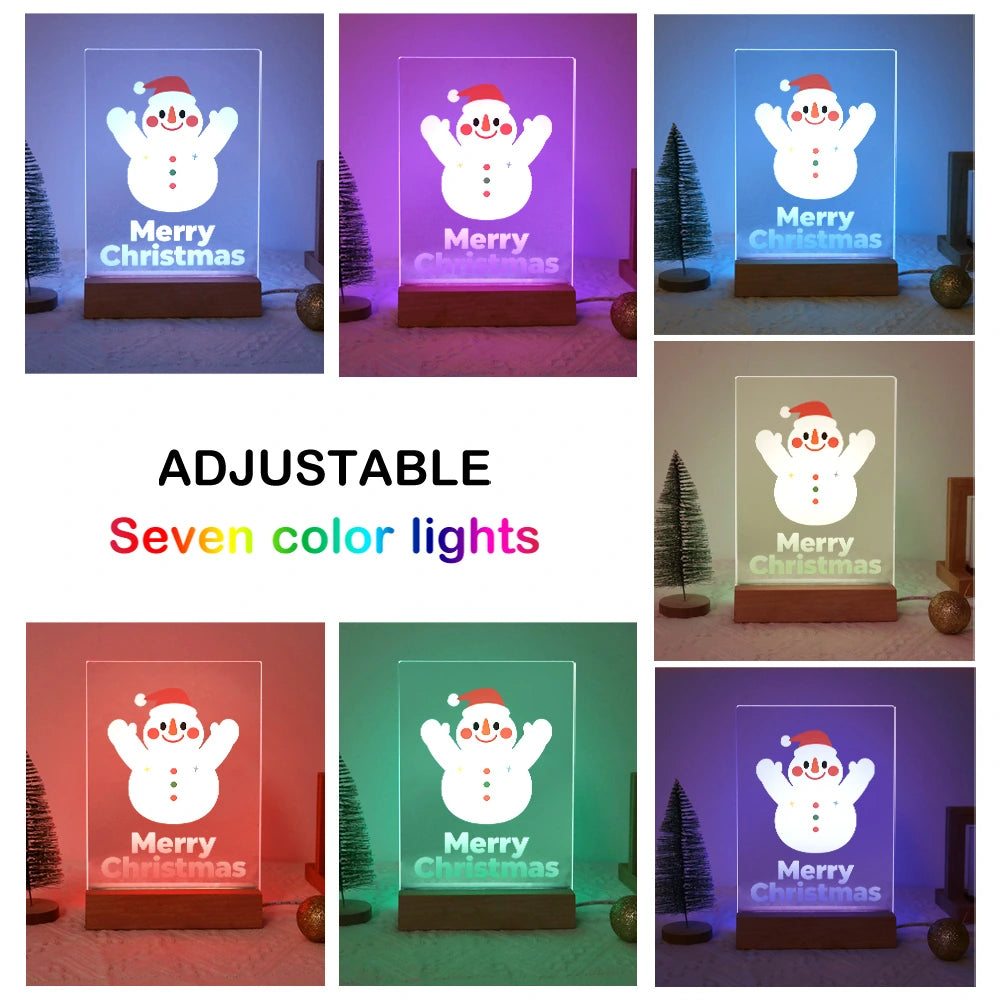 Paint by Numbers - Christmas Light | Cheering Little Snowman
