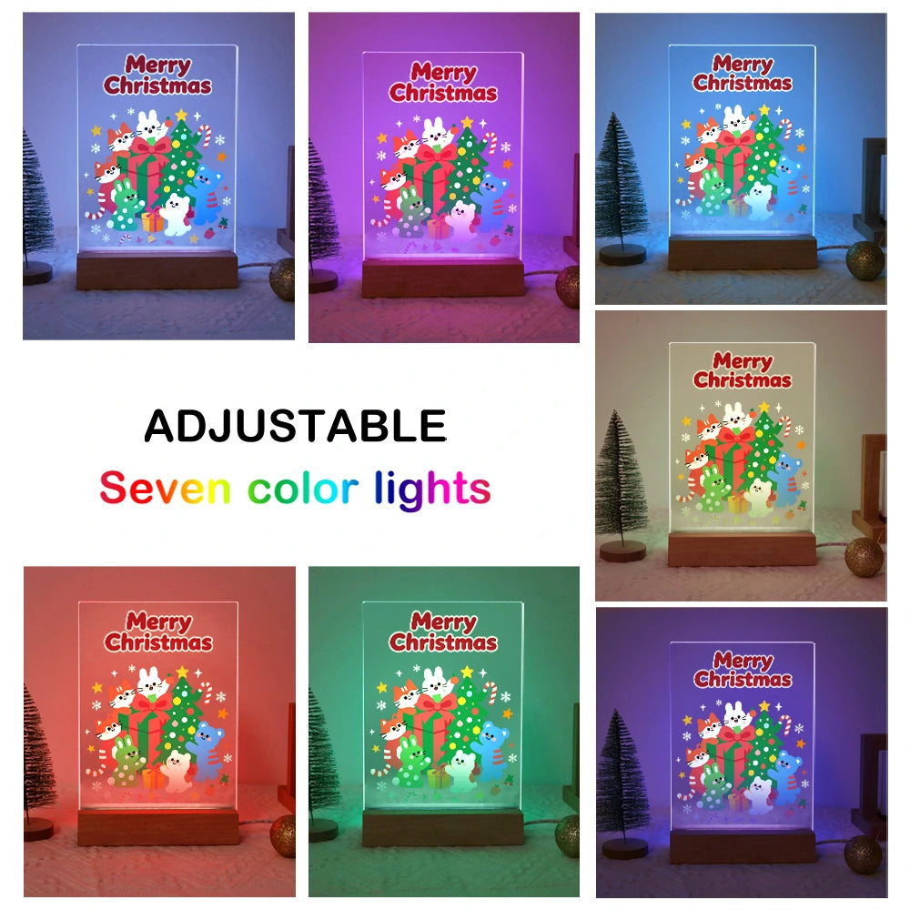 Paint by Numbers - Christmas Light | Christmas Animals with Presents