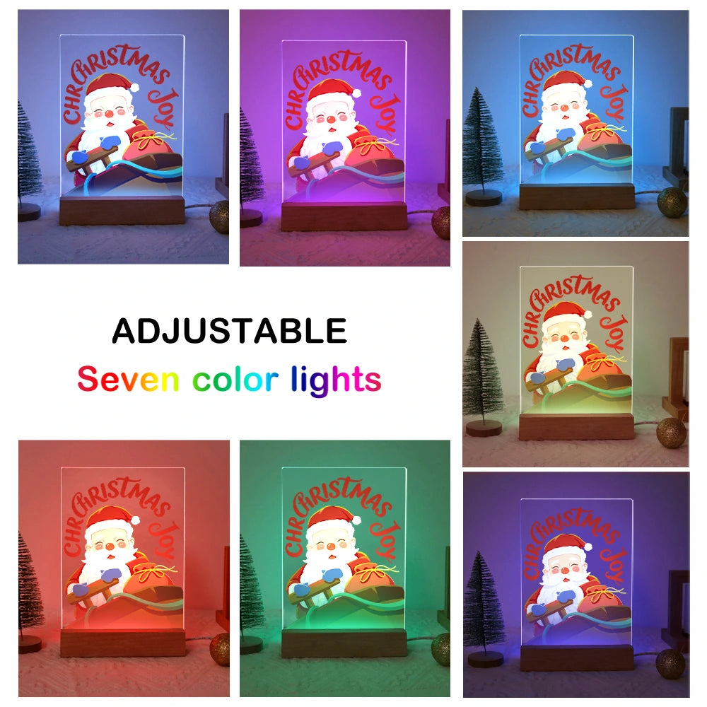 Paint by Numbers - Christmas Light | Laughing Santa with Gift Sack