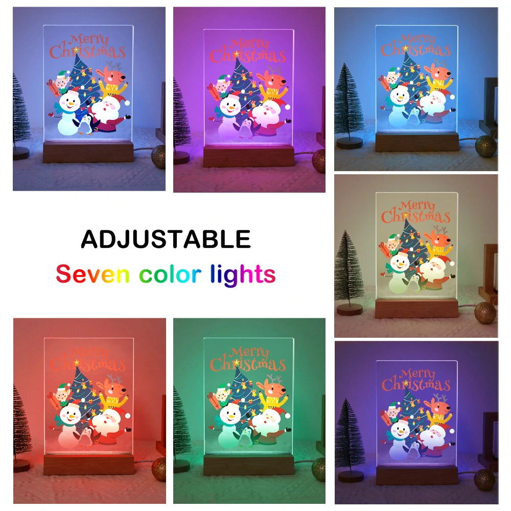 Paint by Numbers - Christmas Light | Merry Christmas Friends