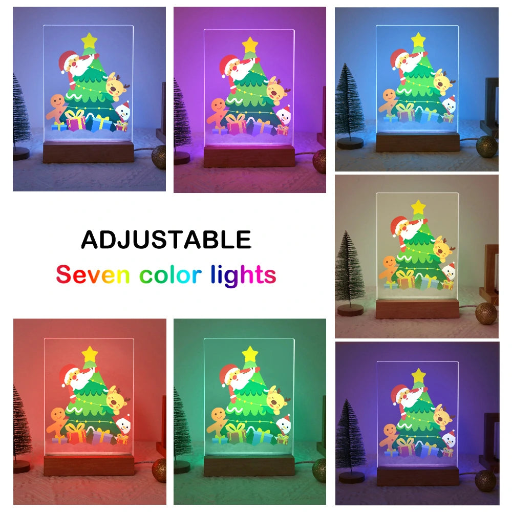 Paint by Numbers - Christmas Light | Santa Duck Trimming the Tree