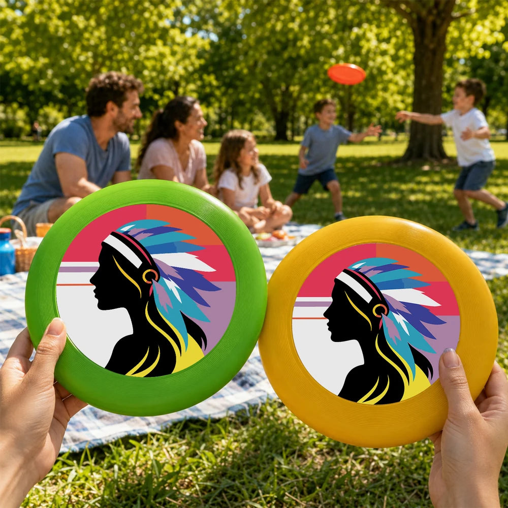 
Paint by Numbers - Frisbee | Feather Headdress Portrait