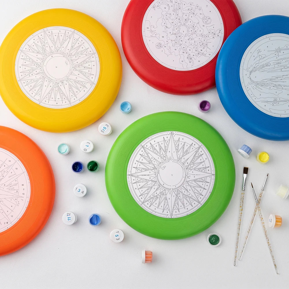 Paint by Numbers - Frisbee | Sun Mandala