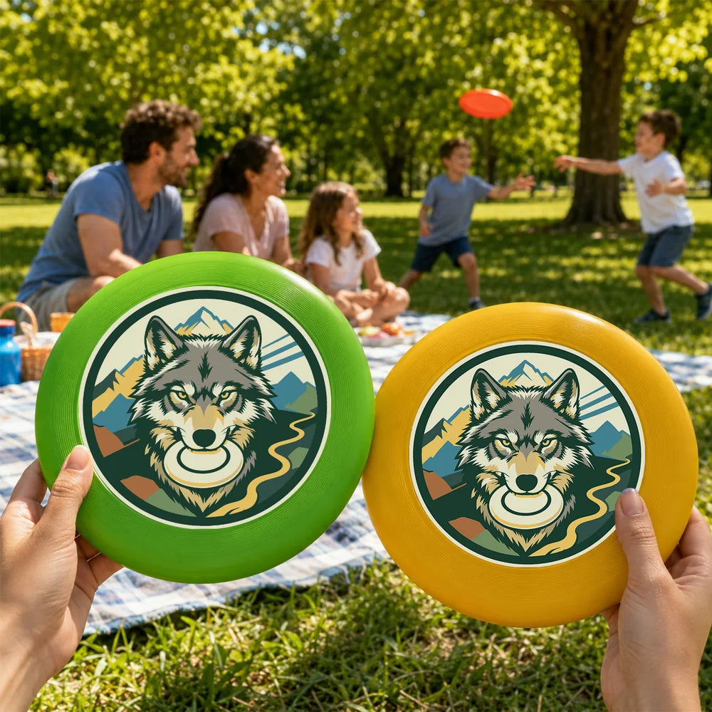Paint by Numbers - Frisbee | Wolf in the Mountains