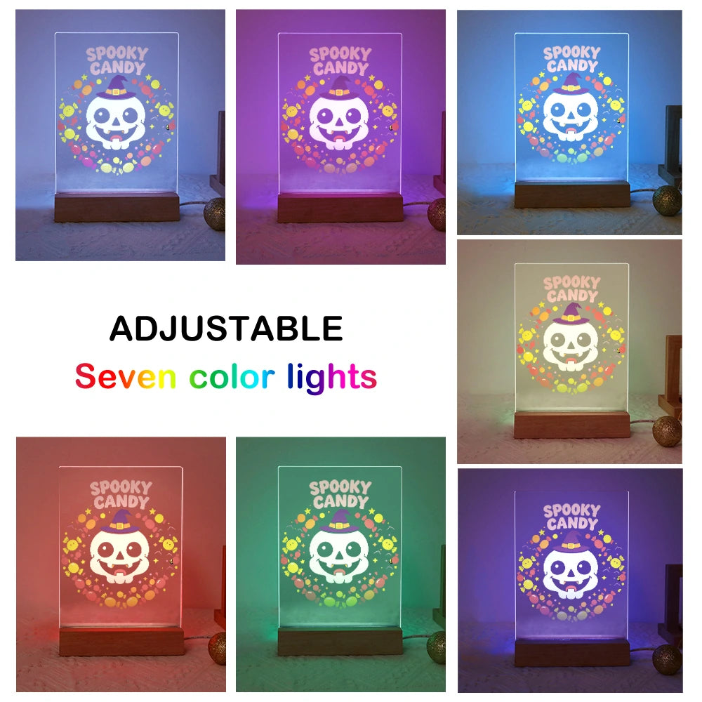 Paint by Numbers - Halloween Light | Spooky Candy Skull