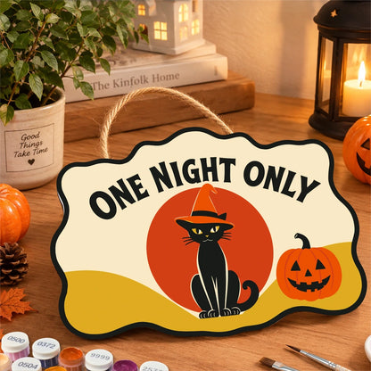 Paint by Numbers - Wooden Door Hanger | One Night Only