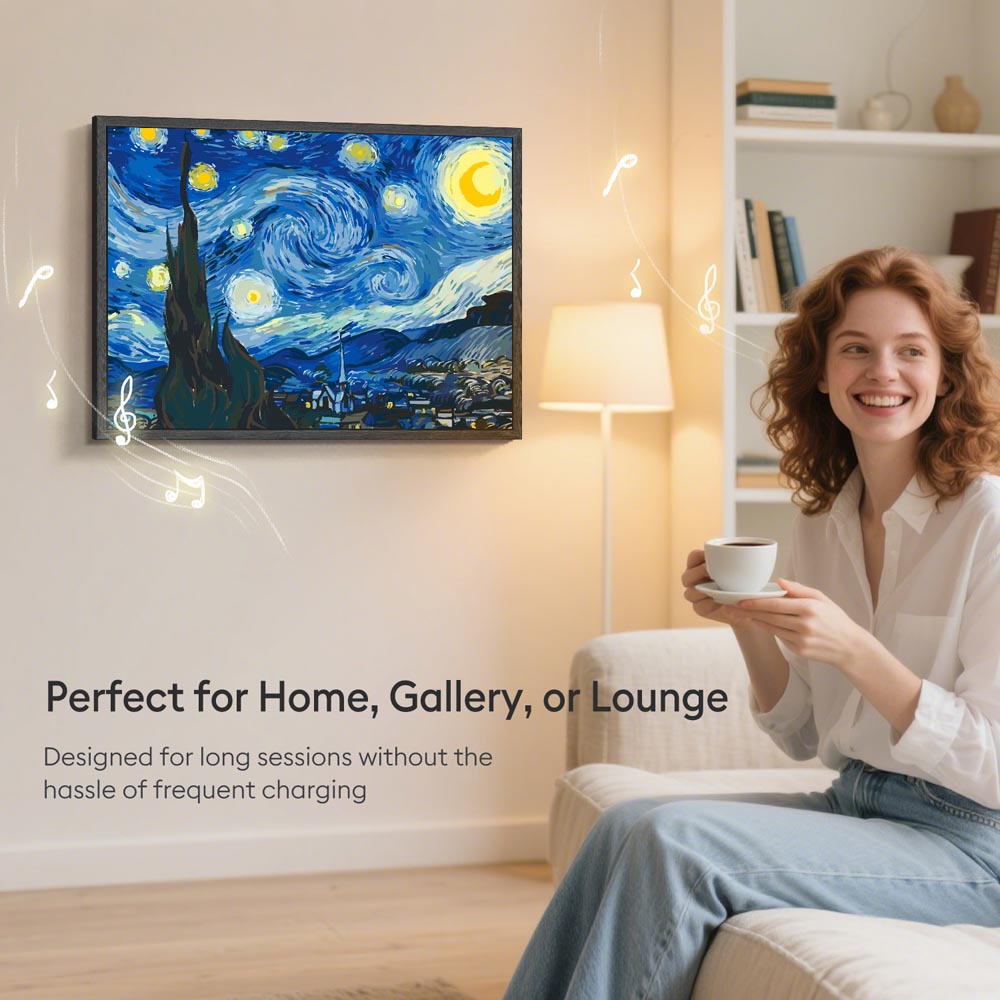 Paint by Numbers with Bluetooth Speaker – Create Art That Looks & Sounds Incredible