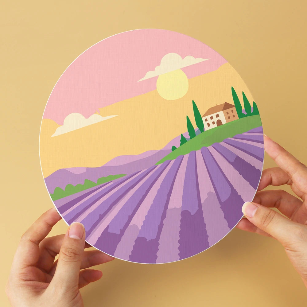 
Paint by Numbers – 6 Mini Paintings | Dream Destination Rounds (Round)