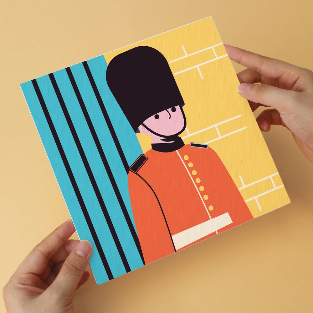 Paint by Numbers – 6 Mini Paintings | London Tea Time Squares (Square)