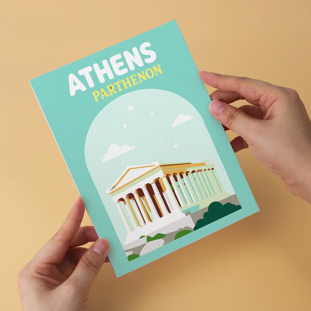 Paint by Numbers – 6 Mini Paintings | World Landmark Travel Posters