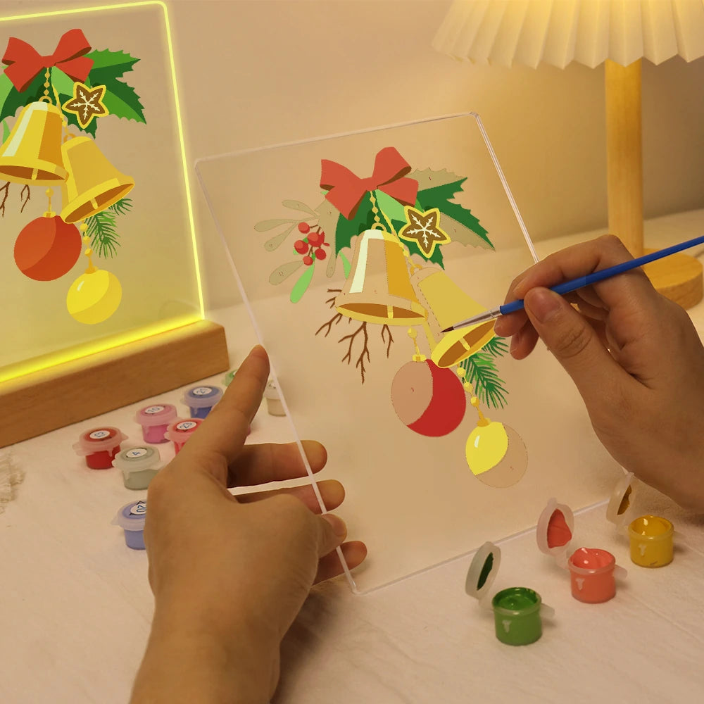 
Paint by Numbers - Christmas Light | Golden Christmas Bells