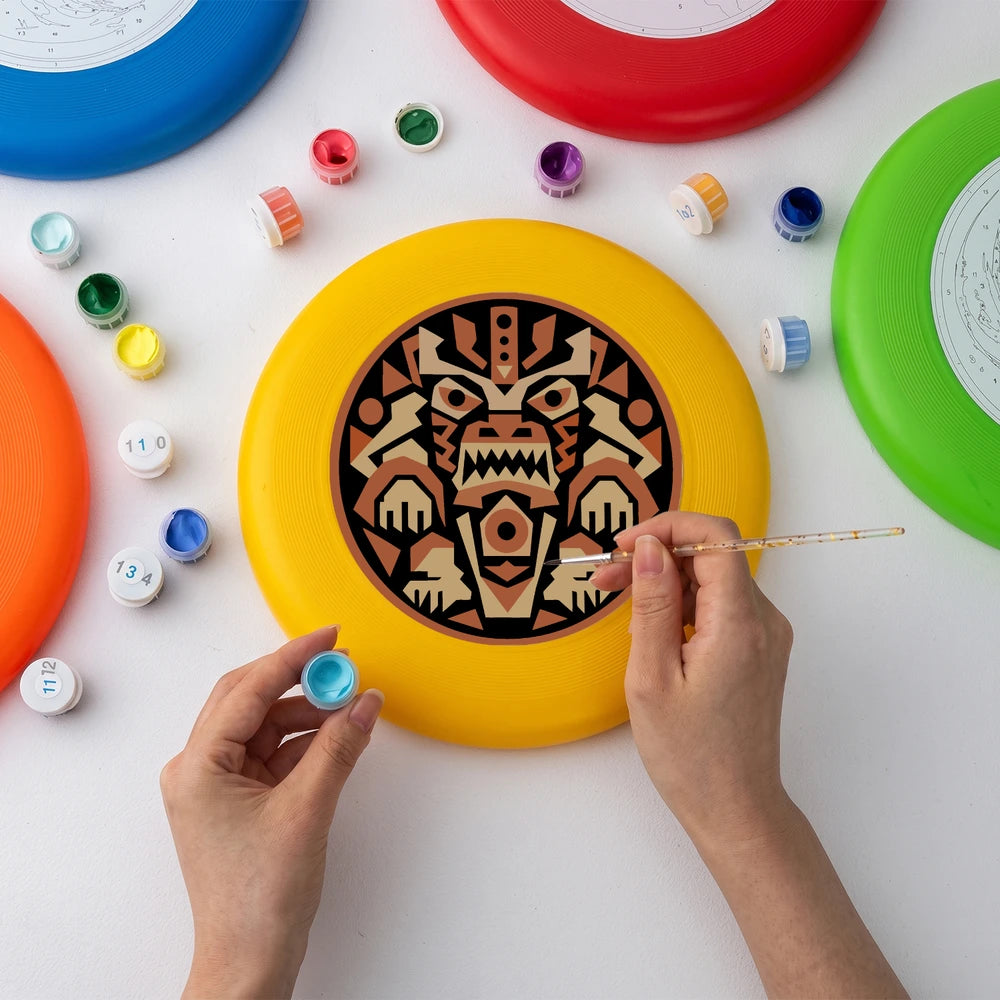
Paint by Numbers - Frisbee | Aztec Tiger