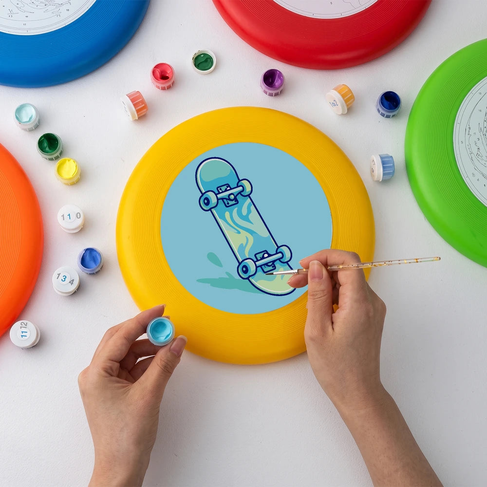 
Paint by Numbers - Frisbee | Blue Skateboard