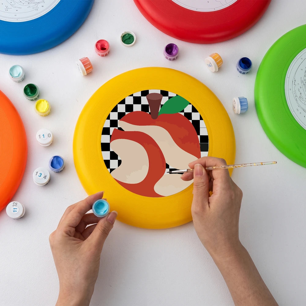 Paint by Numbers - Frisbee | Checkerboard Apple