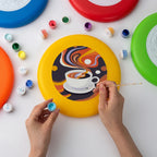 Paint by Numbers - Frisbee | Coffee Swirl