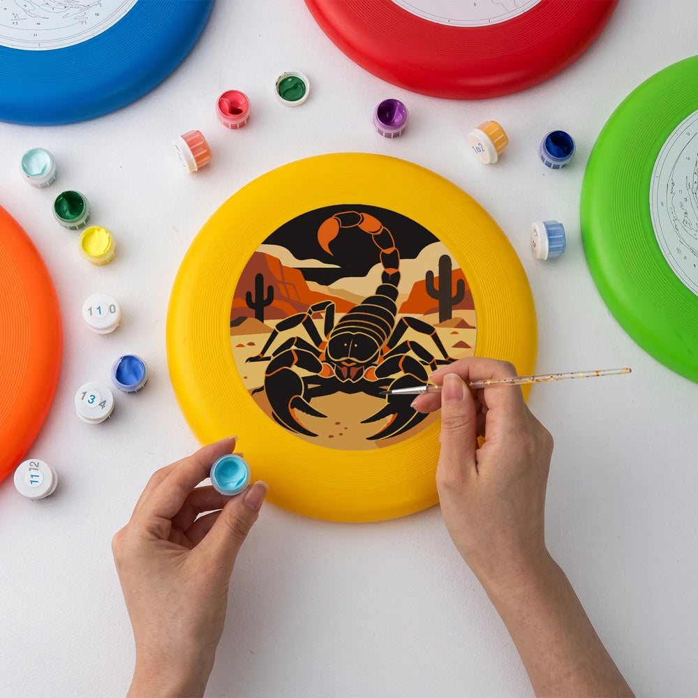 Paint by Numbers - Frisbee | Desert Scorpion