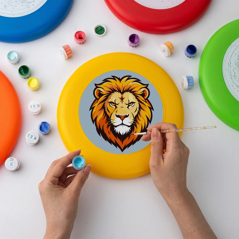 Paint by Numbers - Frisbee | Golden Lion Head