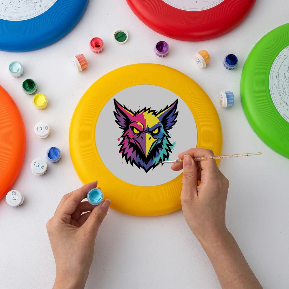 
Paint by Numbers - Frisbee | Graffiti Owl