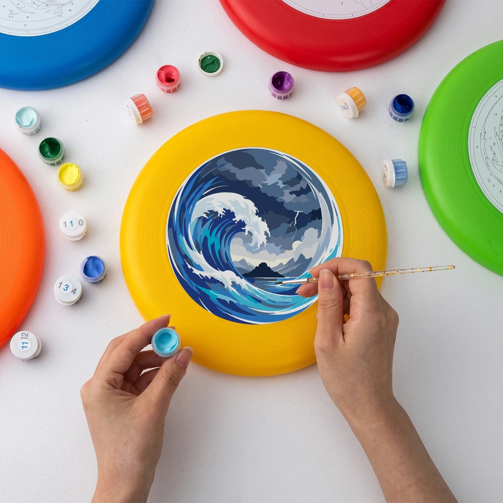 
Paint by Numbers - Frisbee | Great Blue Wave
