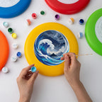 Paint by Numbers - Frisbee | Great Blue Wave