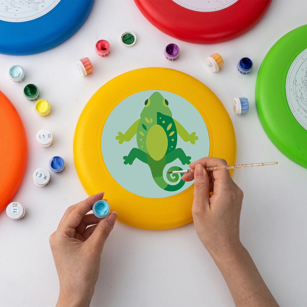 
Paint by Numbers - Frisbee | Green Gecko