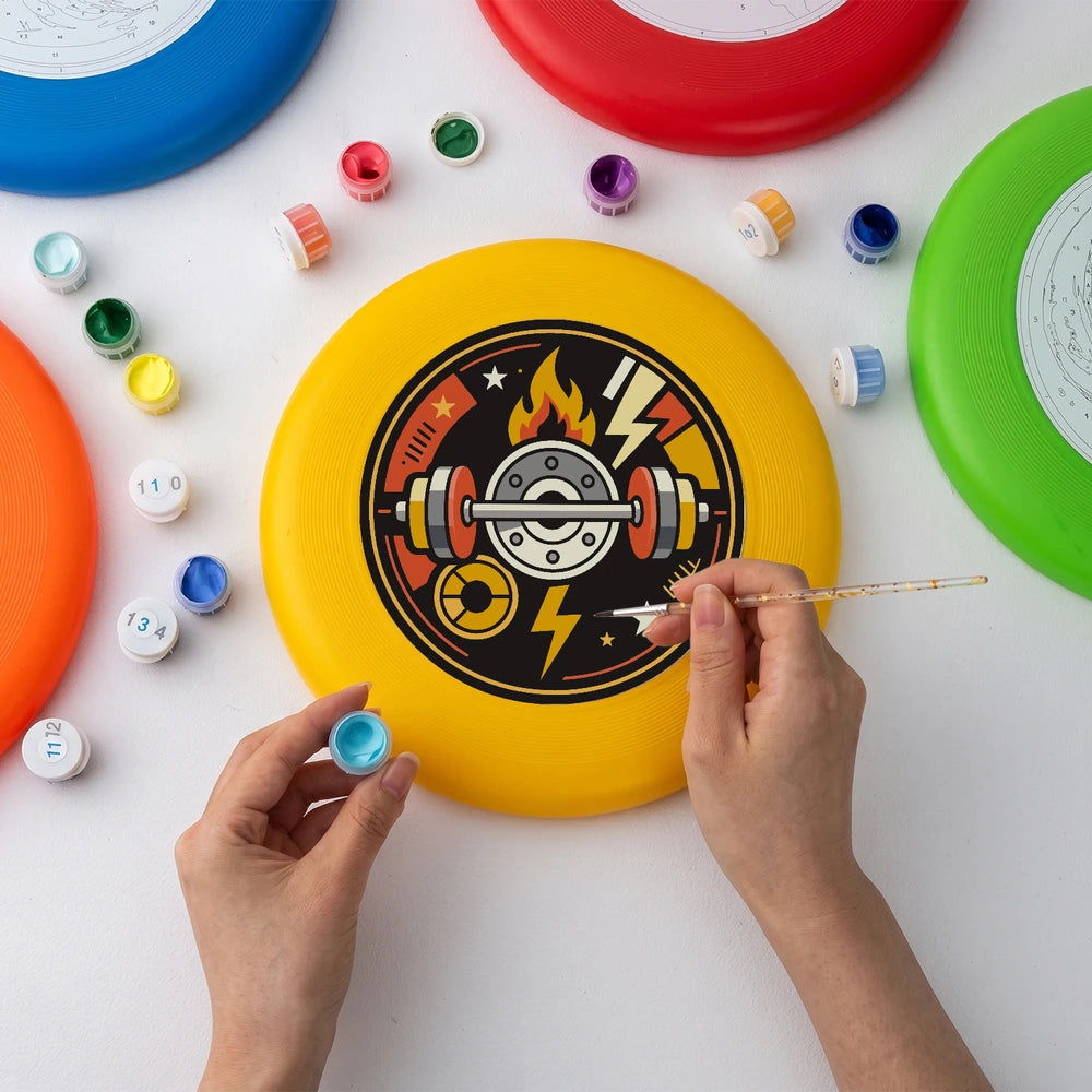 
Paint by Numbers - Frisbee | Gym Badge