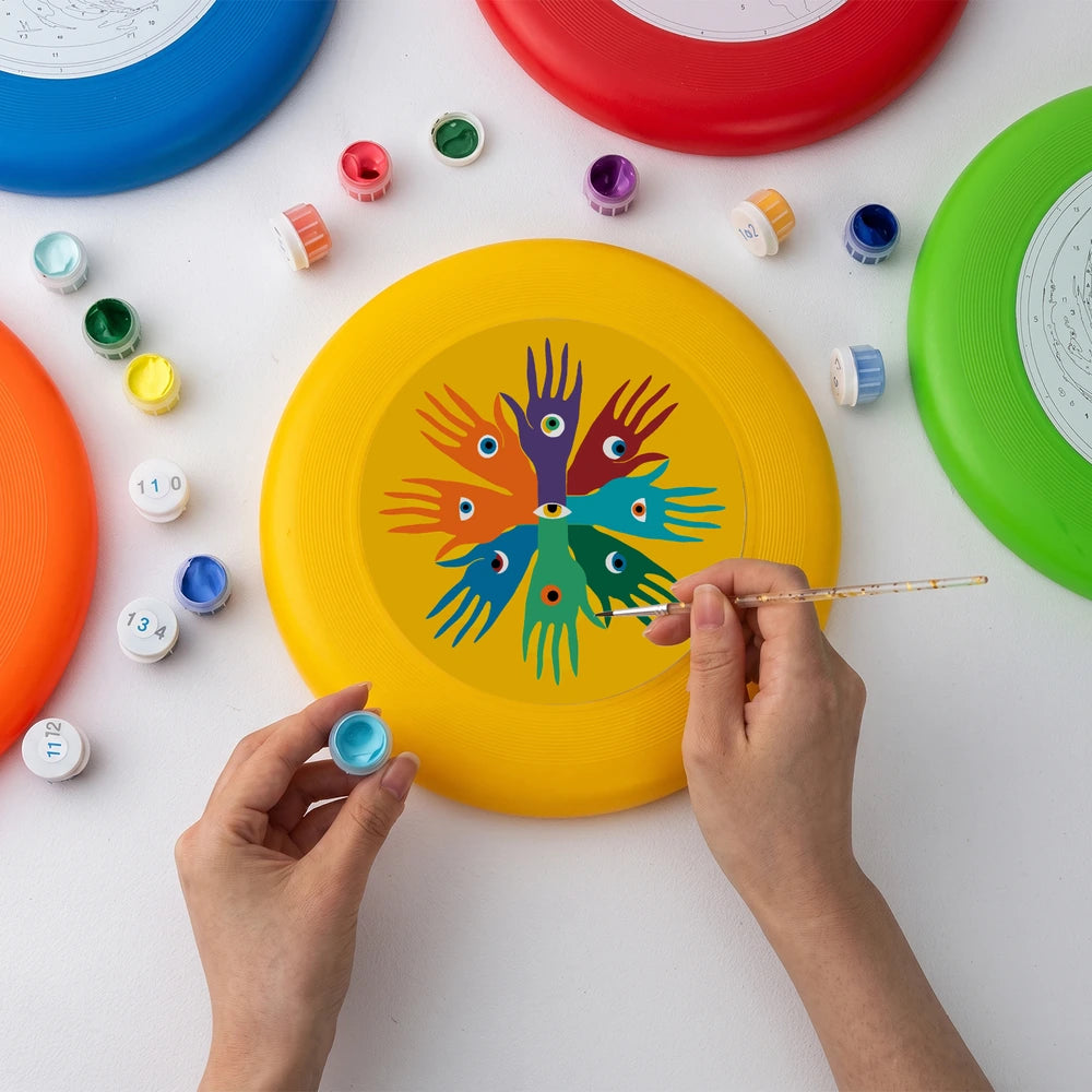 
Paint by Numbers - Frisbee | Hands and Eyes