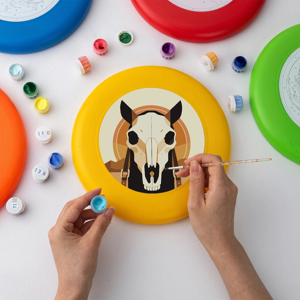 
Paint by Numbers - Frisbee | Horse Skull