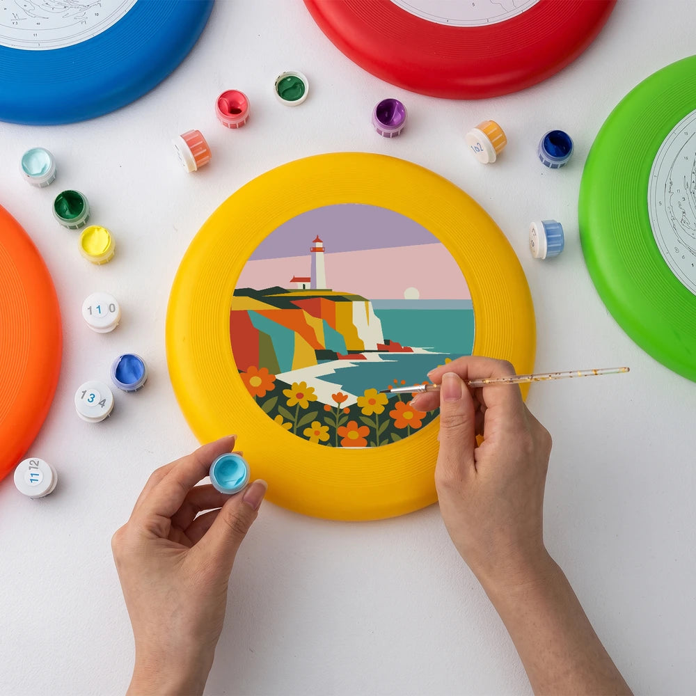 
Paint by Numbers - Frisbee | Lighthouse on the Cliff