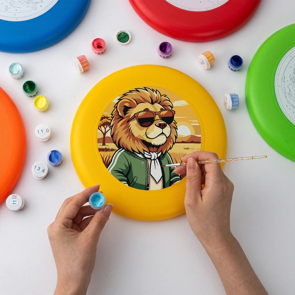 
Paint by Numbers - Frisbee | Lion in a Jacket