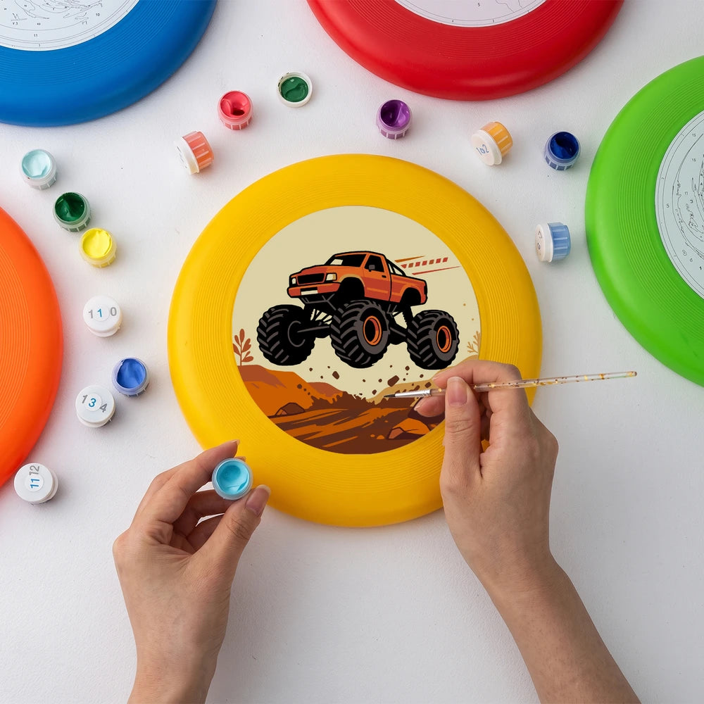 Paint by Numbers - Frisbee | Monster Truck